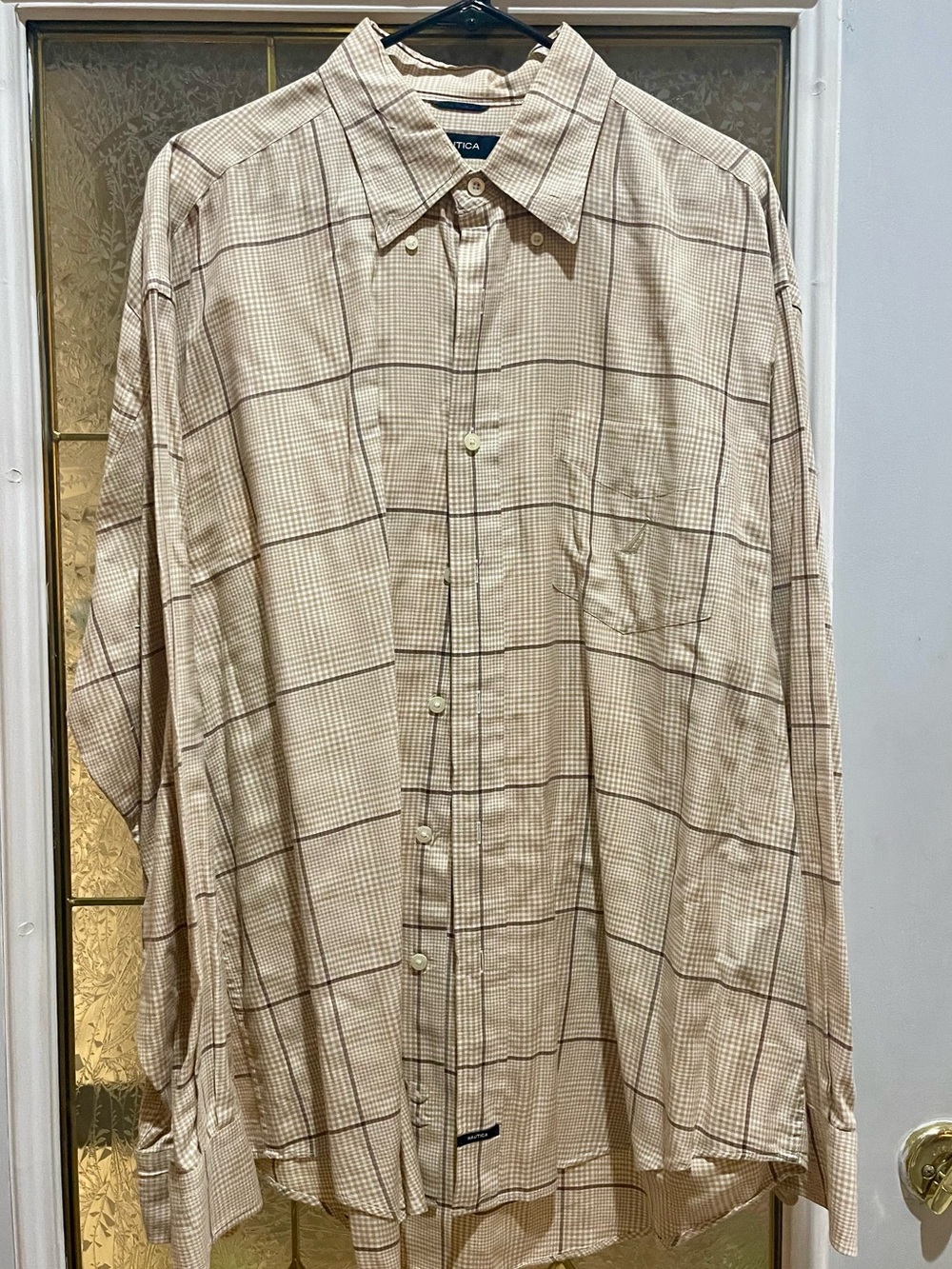 Nautica Men’s Traveler Twill Button Down